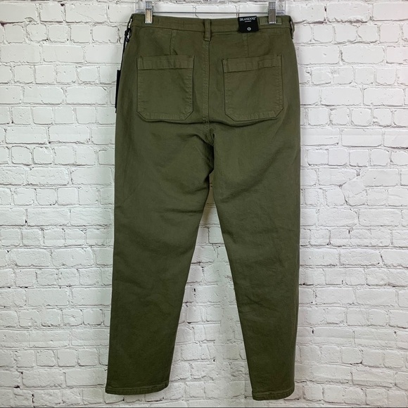 blank NYC Olive Green Jeans Size 28 - Picture 2 of 9